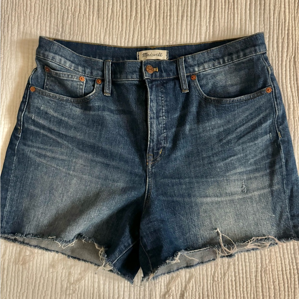 Madewell High Rise Denim shorts, size 32